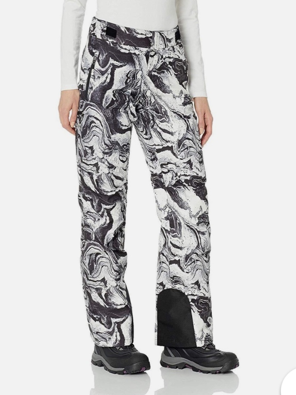 Spyder Marble Black Ski Pants 8